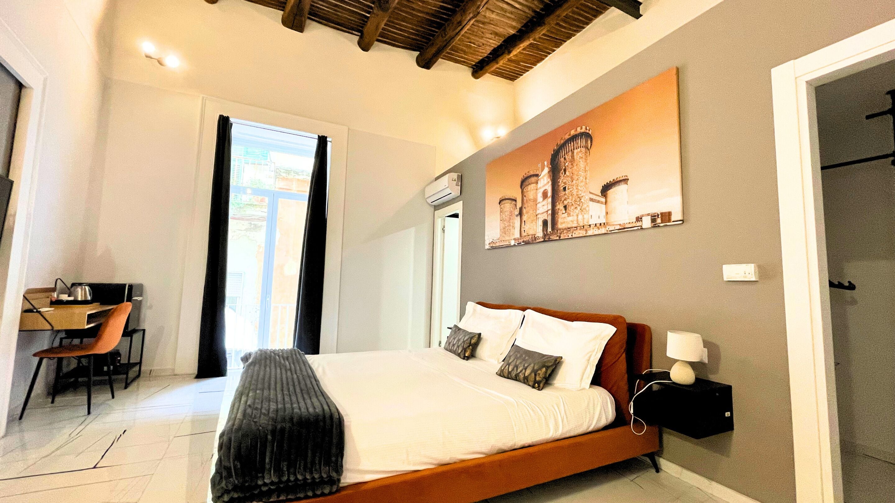 Elite Double Room | Frette Italian sheets, premium bedding, down comforters