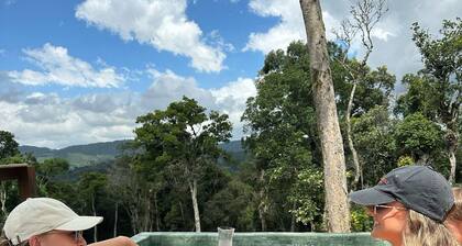 Recanto dos Pássaros na Serra em Rancho Queimado com Piscina Aquecida