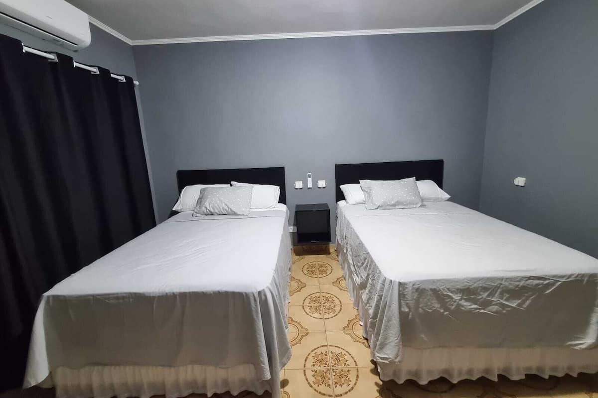 Family Quadruple Room | 1 bedroom, hypo-allergenic bedding, soundproofing, free WiFi