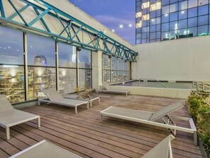 Terrace/patio - Luxury 1 Bhk Apt w/Parking Pool / Gym/ City View (Dallas)