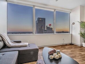TV, computer monitors - Luxury 1 Bhk Apt w/Parking Pool / Gym/ City View (Dallas)
