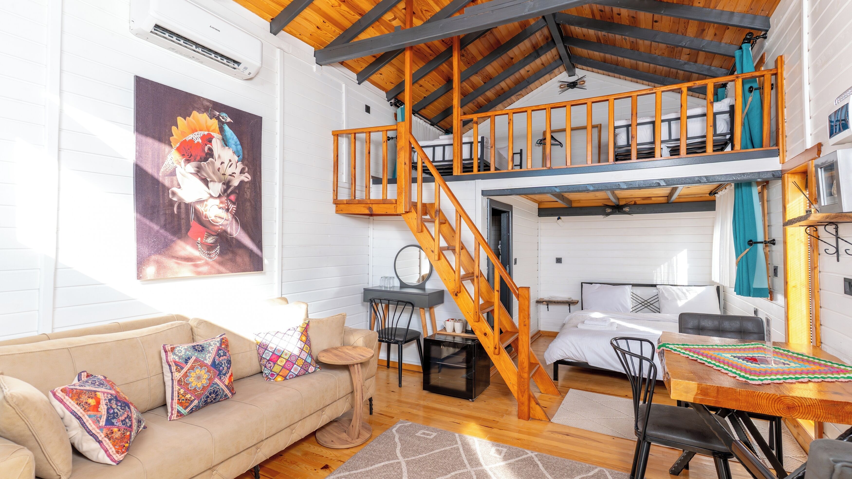 Bungalov Uc Kisilik | 1 quarto, roupas de cama de algodão egípcio, roupas de cama premium