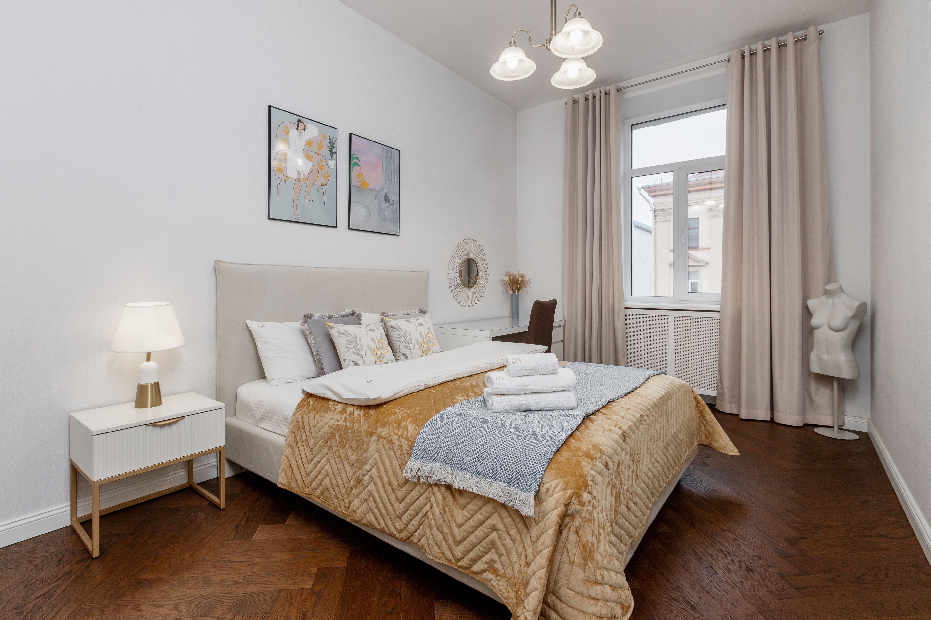 Apartment, 3 Bedrooms, City View | 3 bedrooms, blackout drapes, iron/ironing board, free WiFi