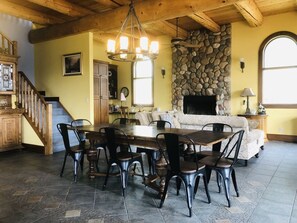 Cottage | Living area - Unique Cottage (Ghost Lake)