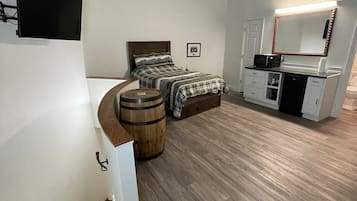 1 slaapkamer, een strijkplank/strijkijzer, wifi, beddengoed