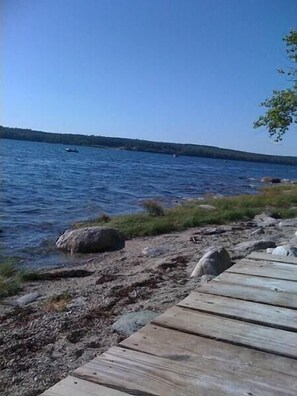 Utsikt fra overnattingsstedet