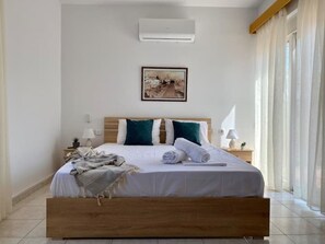 2 bedrooms, iron/ironing board, WiFi, bed sheets - Peaceful Apartment, in the nature, with yard '3' (Kos)