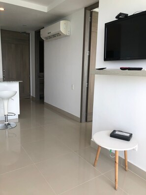 1 Schlafzimmer, Bügeleisen/Bügelbrett, kostenloses WLAN, Bettwäsche