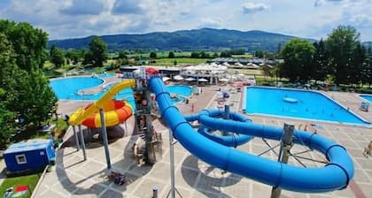 5 minutes to the pool Villa Lara Terme Čatež with 6 Thermal Riviera Tickets