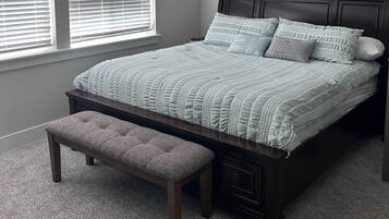 2 bedrooms, iron/ironing board, travel crib, free WiFi