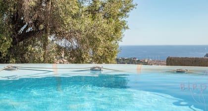 Villa Bonnard in Nice : Sea and city View & Pool