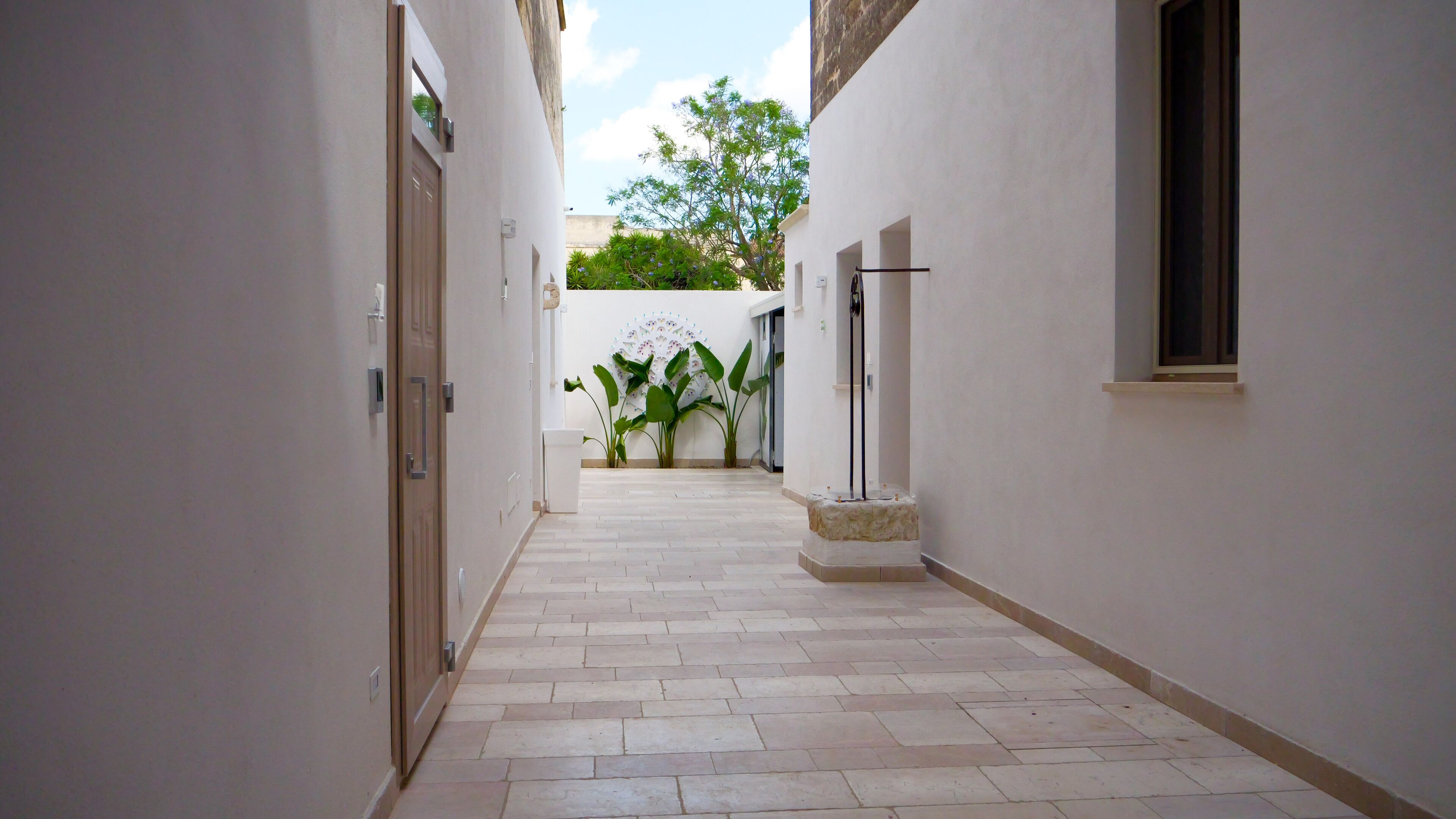 Enceinte de l’hébergement