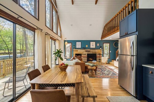 A-Frame | Hot Tub | Hike | Firepit | Design