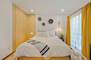 3 soverom, strykejern/-brett, reiseseng for barn og wi-fi