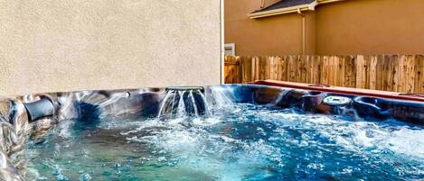 Idromassaggio all'aperto