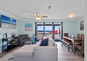 TV - Sunset Harbor 422 | Outdoor Pool | Short Stroll to the Gulf | My Beach Getaways (Navarre)