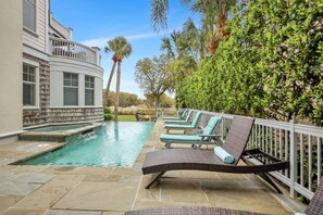 Una piscina climatizada