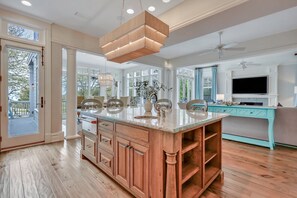 Interior - Luxury Beachfront Home with Guesthouse, Heated Pool & Spa, Putting Green, East Beach Oasis! (Saint Simons Island)