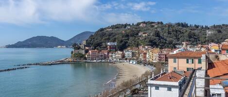 Vista a la playa o al mar
