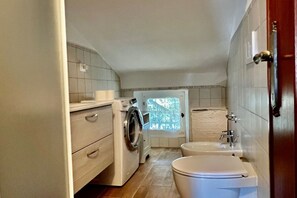 Shower, hair dryer, bidet