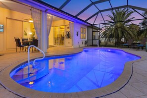 Opvarmet pool