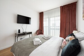 2 soverom, strykejern/-brett, wi-fi og sengetøy