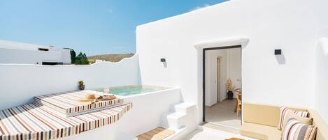 Bañera de hidromasaje privada