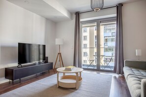 Tv och en stereo