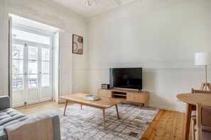 Tv och en stereo