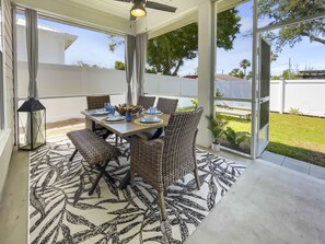 Outdoor dining - "Tibidabo" | Panama City Beach | Outside Patio | Close to beach (Panama City Beach)