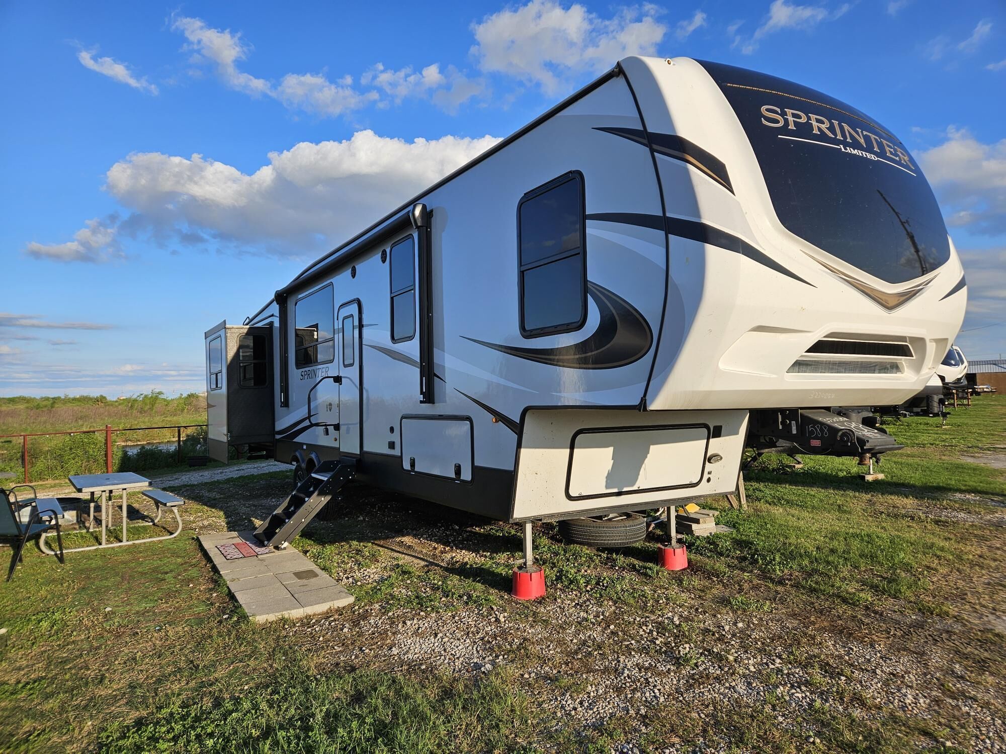 New Outrageous Beach Camper at Hailey's Beach-n-Bay RV Resort