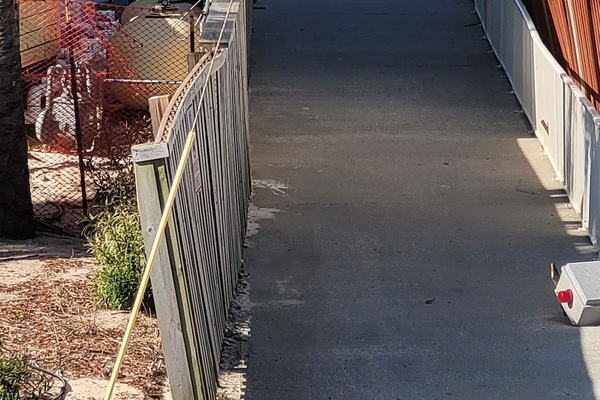 view from front of building at parking spots