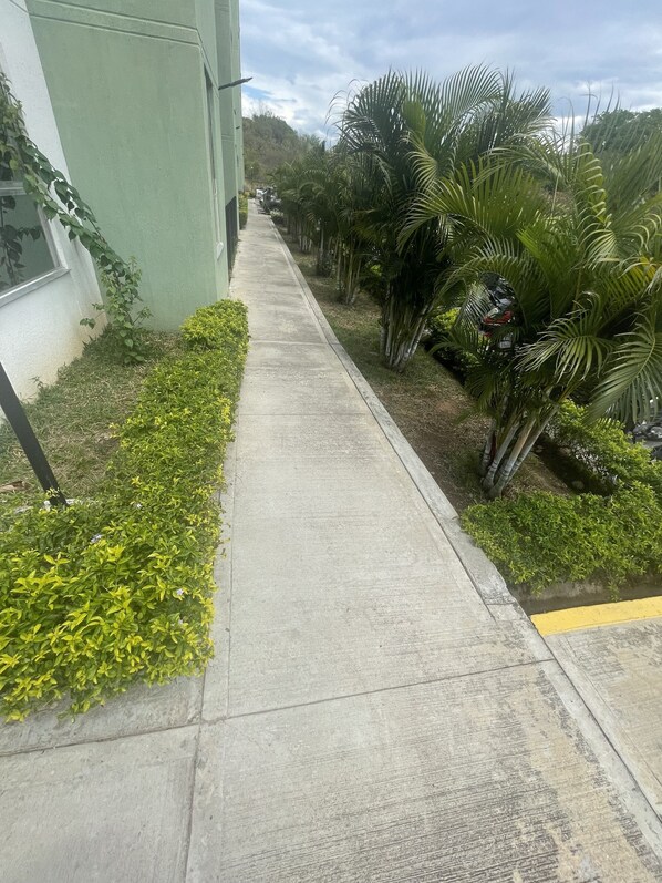 Enceinte de l’hébergement