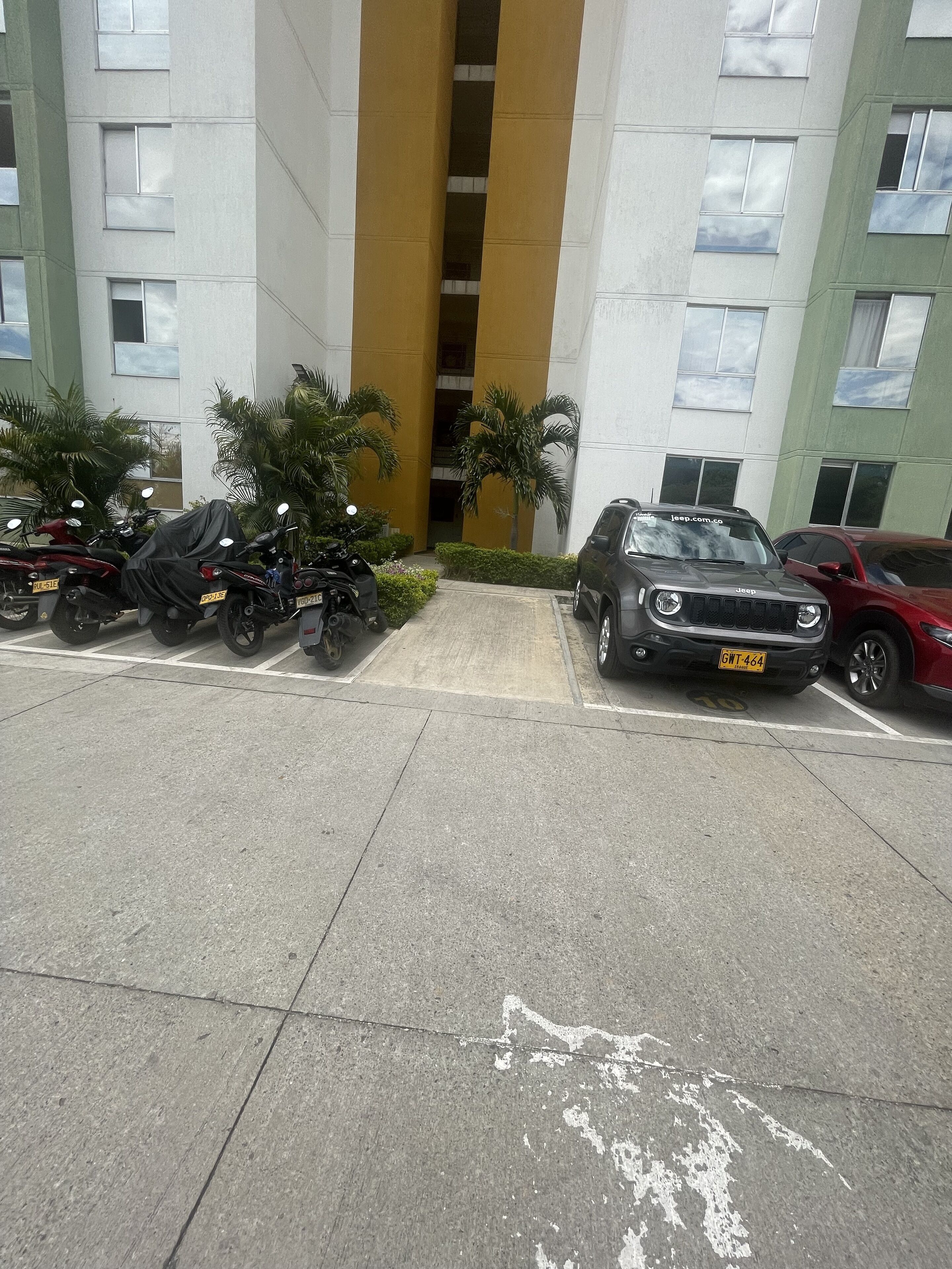 Enceinte de l’hébergement