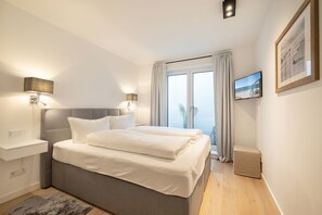 2 slaapkamers, een strijkplank/strijkijzer, wifi, beddengoed