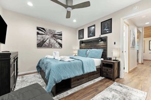 1 室のベッドルーム、アイロン / アイロン台、WiFi、ベッドシーツ