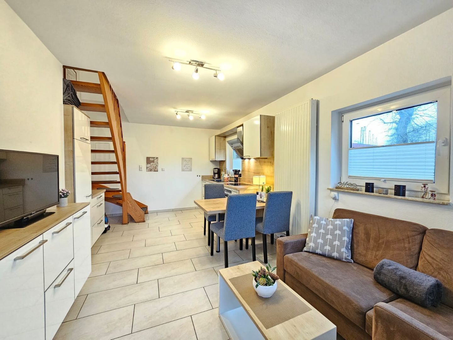 Televisie en een stereo