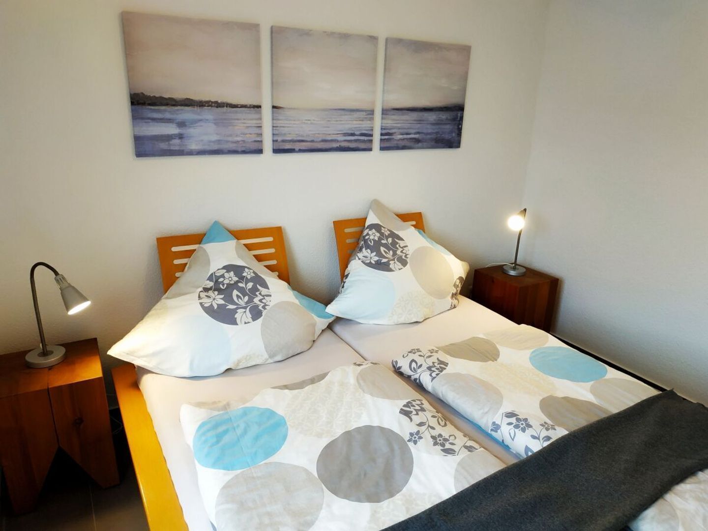 2 dormitorios, tabla de planchar con plancha, wifi