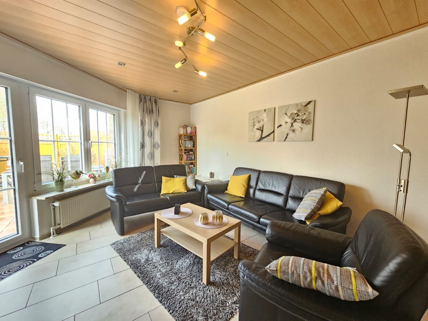 Tv, dvd-spelare och en stereo