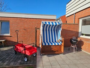 Terrace/patio - Ferienwohnung de Klipp Norddeich - Wir Heißen Sie in der Neuen Ferienwohnung de Klipp in Norddeich (Norden)