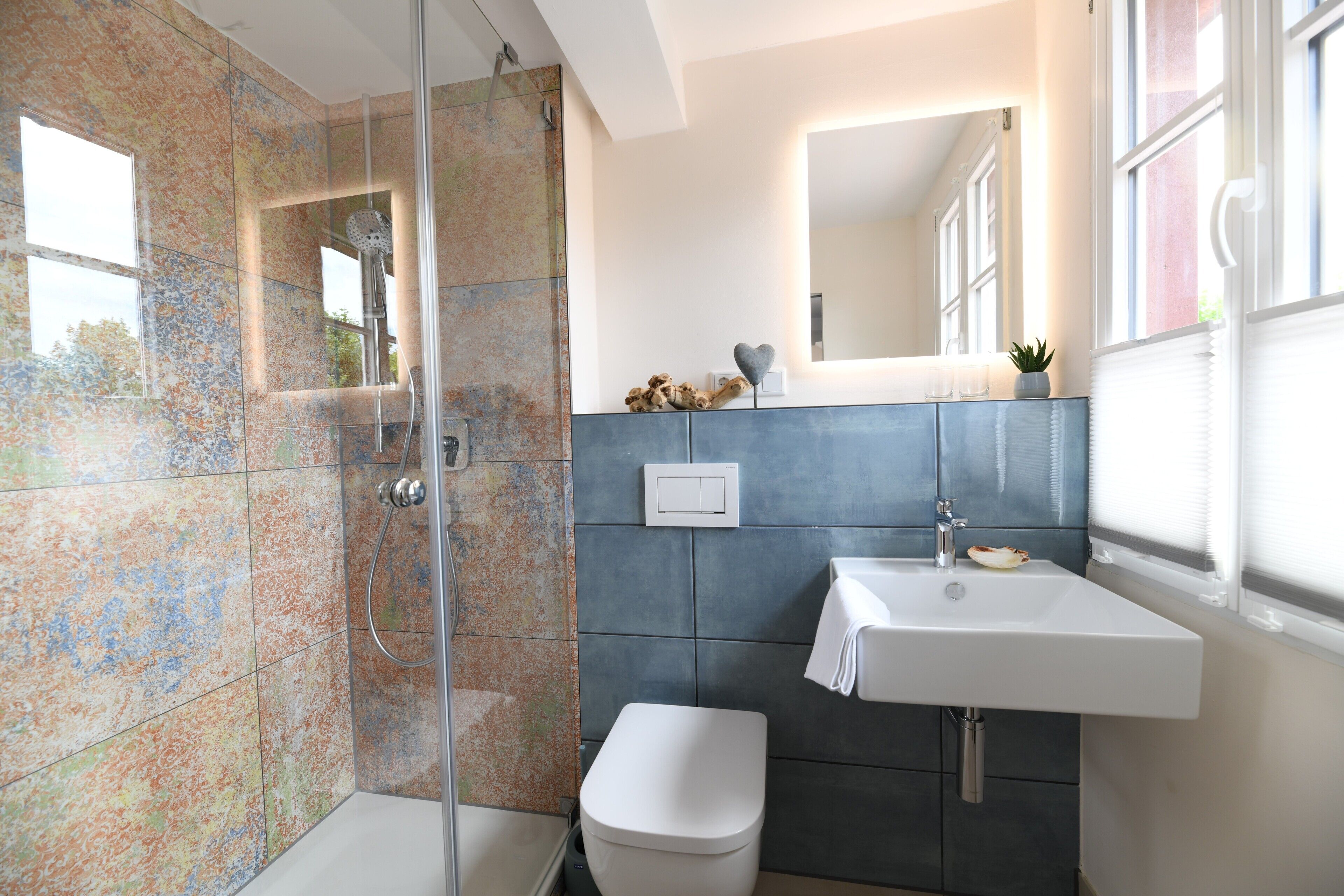 Doccia, asciugacapelli, asciugamani