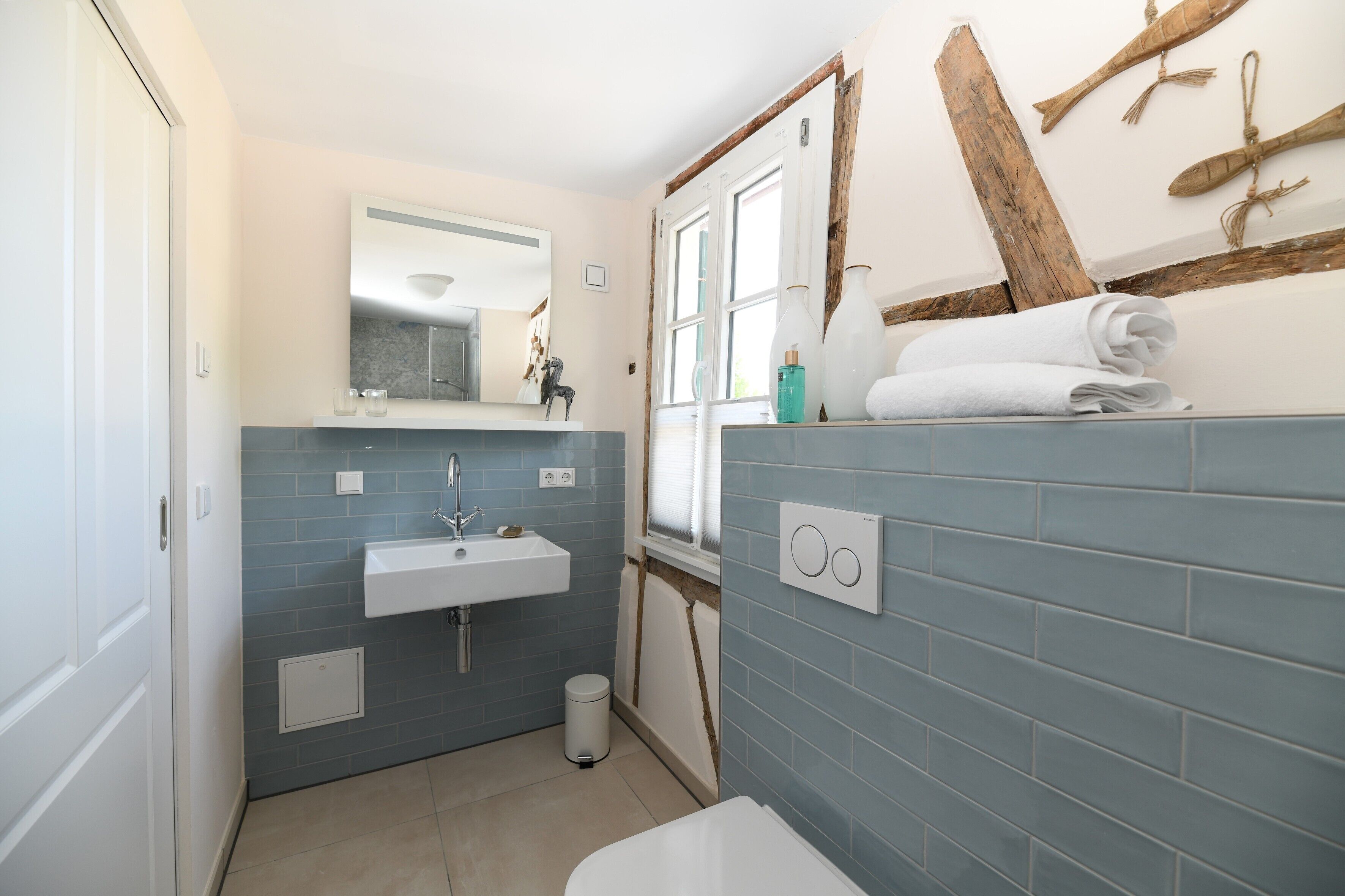 Doccia, asciugacapelli, asciugamani