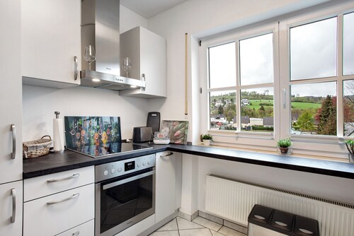 Ferienwohnung 'Hönneblick' mit privater Terrasse, privatem Garten und WLAN