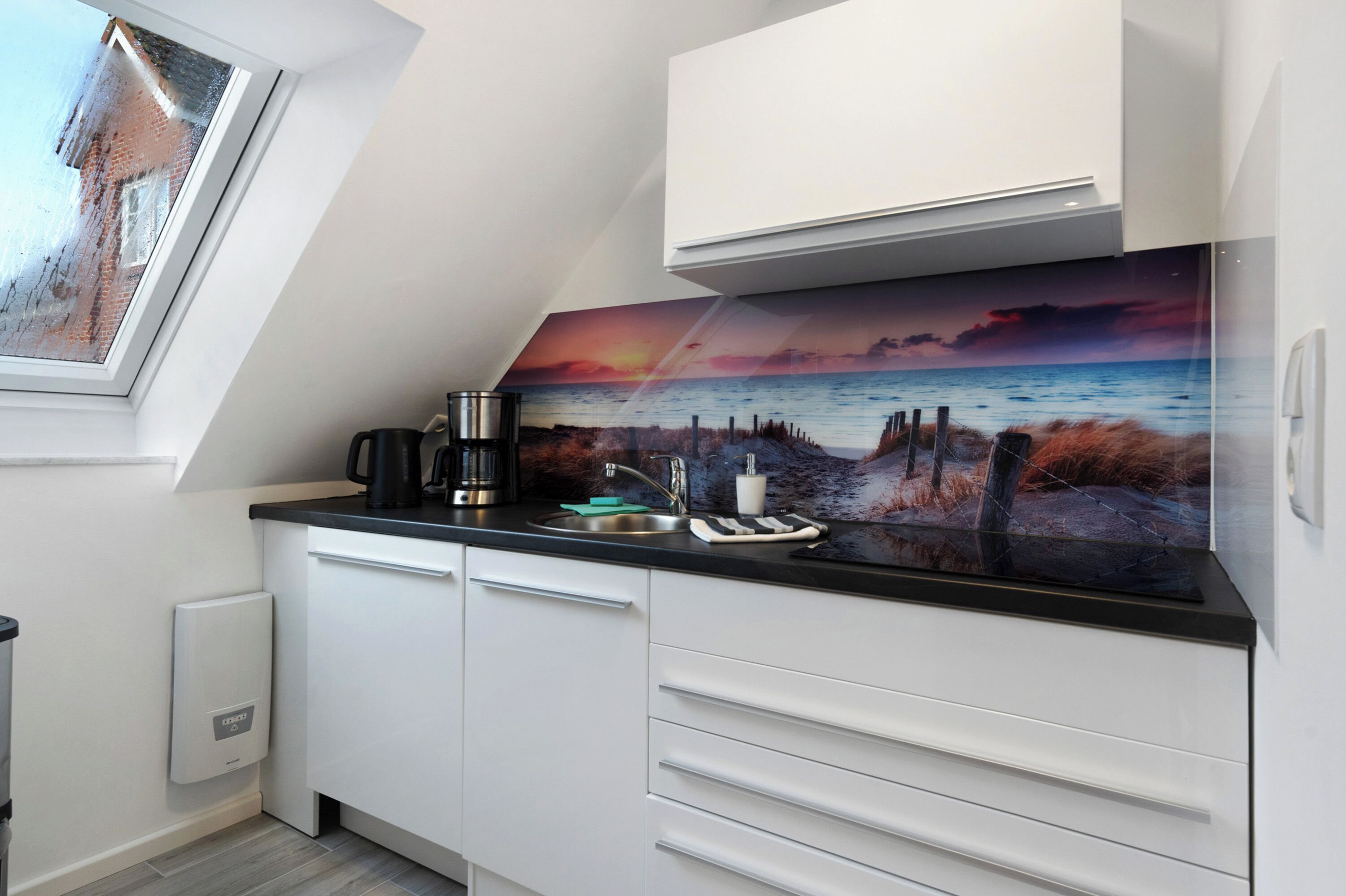 Kühlschrank, Ofen, Herdplatte, Geschirrspüler