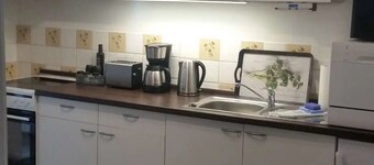 Studio Apartment 'Ferienwohnung Am Wald' with Private Terrace, Private Garden and Wi-Fi