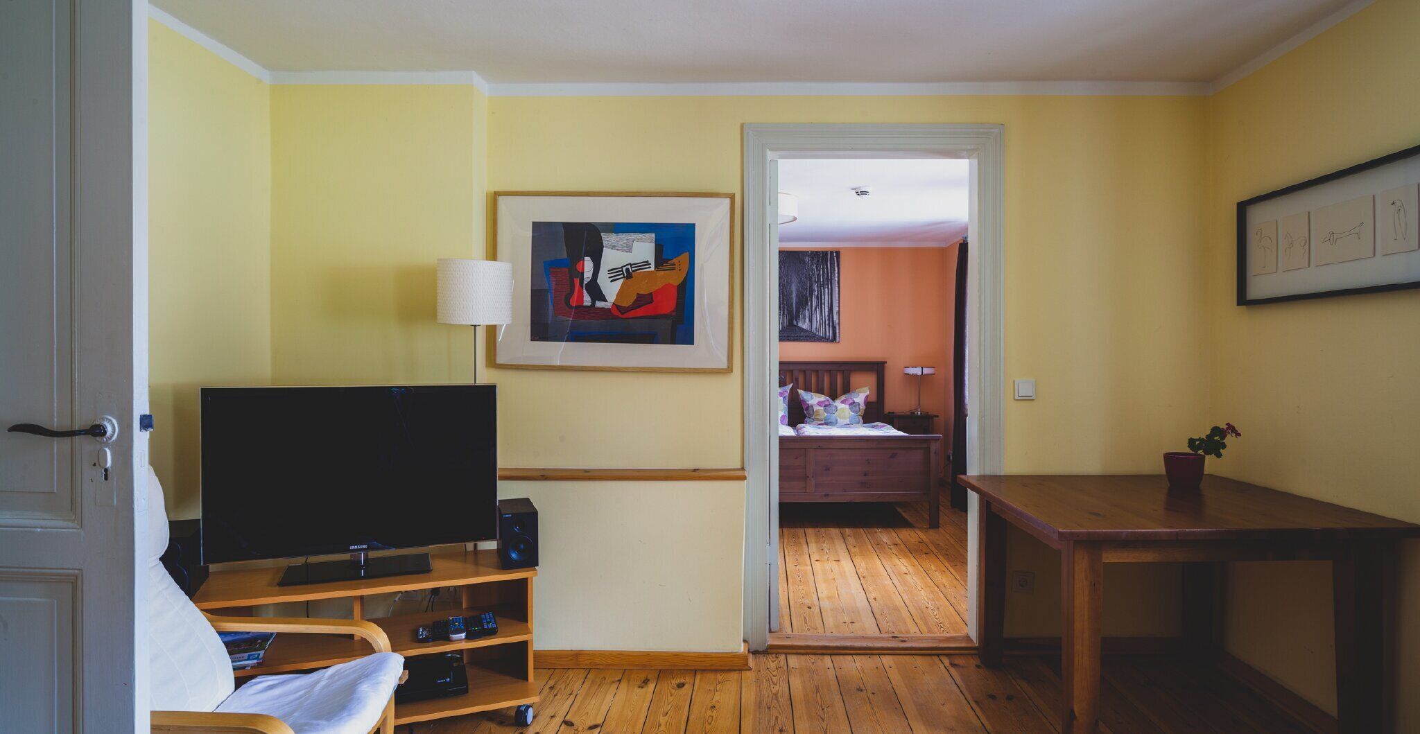 1 Schlafzimmer, Bügeleisen/Bügelbrett, Bettwäsche