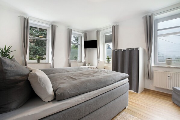 2 Schlafzimmer, kostenloses WLAN, Bettwäsche