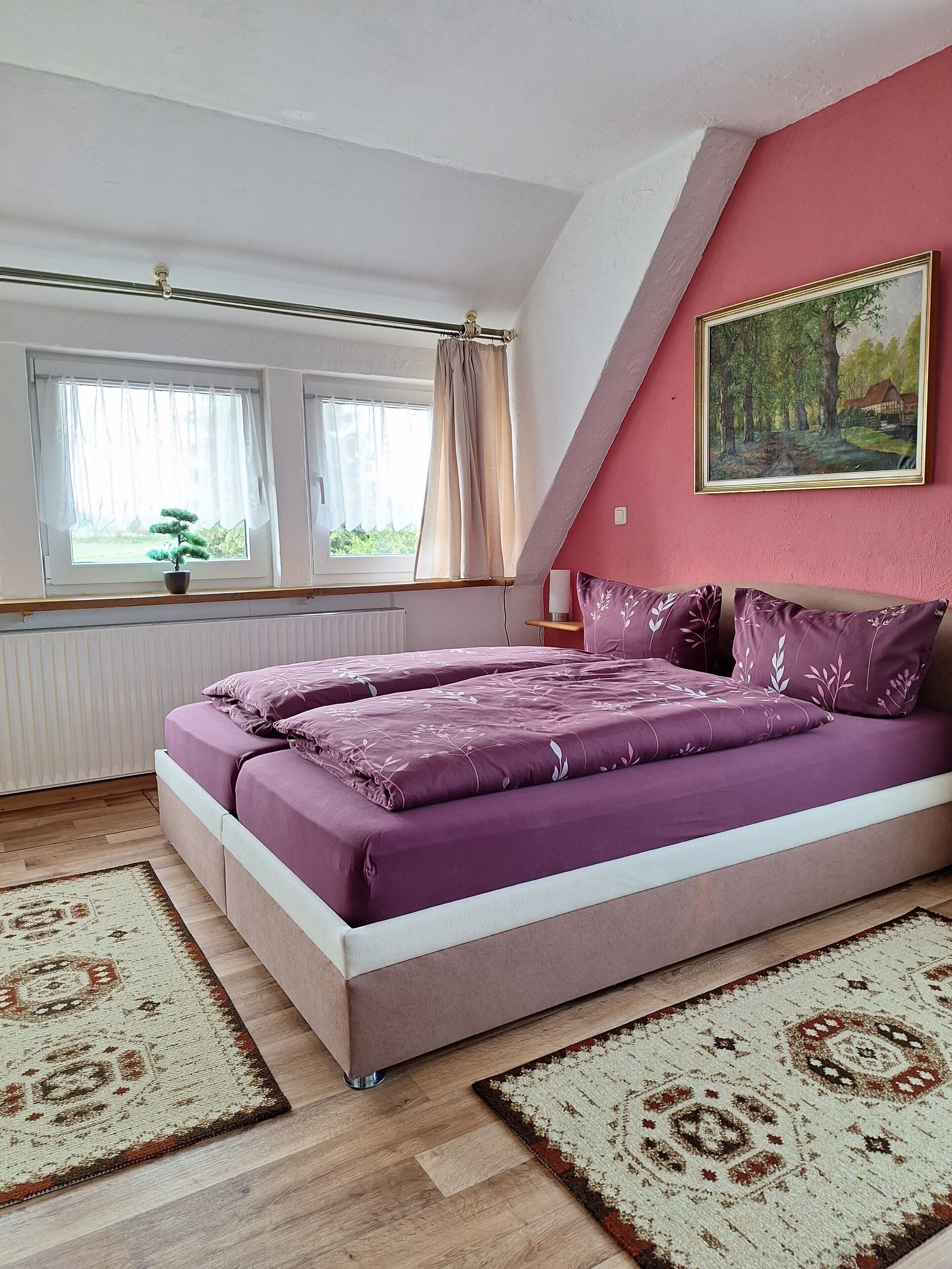 2 Schlafzimmer, Bügeleisen/Bügelbrett, kostenloses WLAN, Bettwäsche