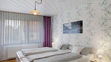 1 chambre, fer et planche Ă repasser, Wi-Fi gratuit, draps fournis