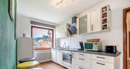 Apartment 'Das Spatzennest' with private terrace and meadow in a quiet location